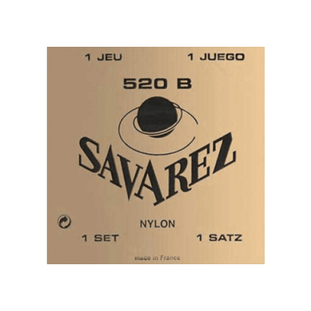 Jeu de Corde Pour Guitare Classique SAVAREZ 520B