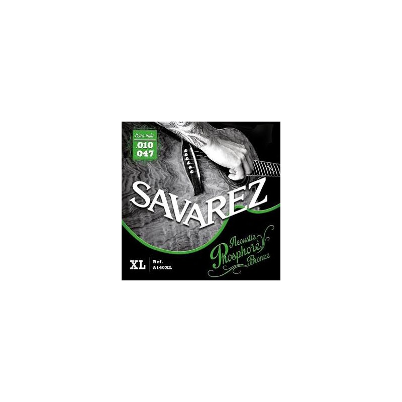 Jeu de Corde Pour Guitare Acoustique SAVAREZ A140M - Macca Music