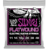 Cordes Pour Guitare Electrique Filet Plat ERNIE BALL 2590 Power Slinky Flatwound - Macca Music