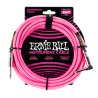 Câble Instrument Jack ERNIE BALL Pink P06065 - Macca Music