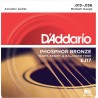 Cordes Pour Guitare Acoustique D'ADDARIO EJ17 PH - Macca Music