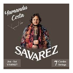 Jeu De Corde Pour Guitare Classique 7 Cordes SAVAREZ Y510Mj7 - Macca Music