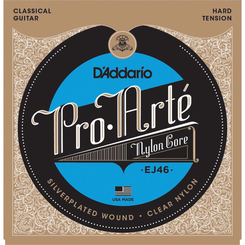 Cordes Nylon Pour Guitare Classique D'ADDARIO EJ46 - Macca Music