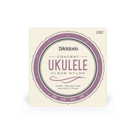 Cordes Pour Ukulélé Concert D'ADDARIO EJ53C - Macca Music