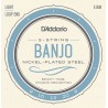 Cordes Pour Banjo 5 Cordes D'ADDARIO EJ60 - Macca Music