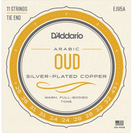 Cordes Pour Oud D'ADDARIO EJ95A - Macca Music