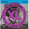 Cordes Pour Guitare Electrique D'ADDARIO XL120 9-42 - Macca Music