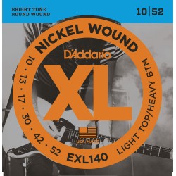 Cordes Pour Guitare Electrique D'ADDARIO EXL140 10-52 - Macca Music