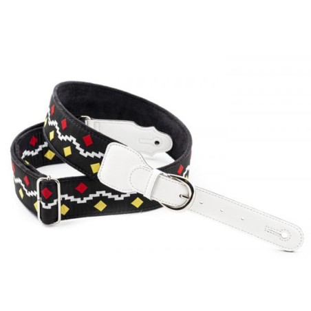 Sangle Pour Guitare Et Basse RIGHTON LEGENDGETBLACK - Macca Music