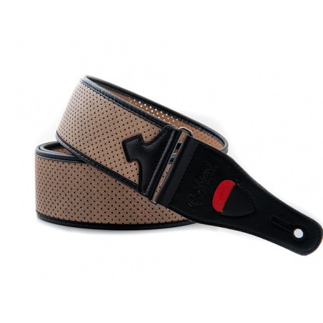 Sangle Pour Guitare Et Basse RIGHTON MONTECARLOBEIGE - Macca Music