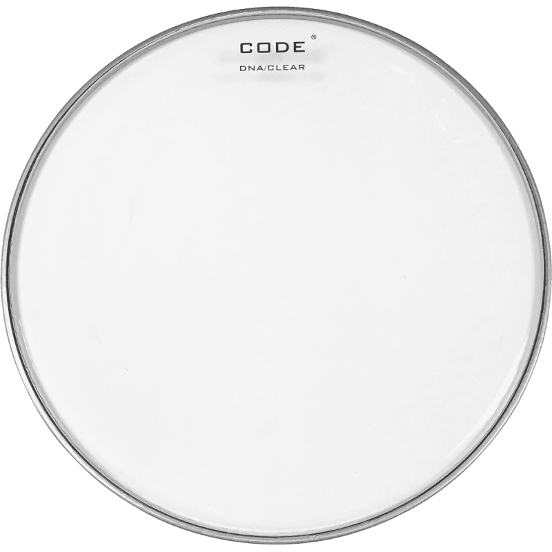 Peau De Frappe Ou De Résonance 13" Transparente CODE DNA Clear Tom 13 - Macca Music