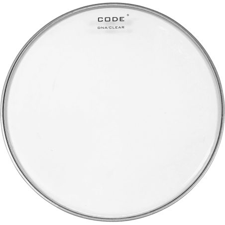 Peau De Frappe Ou De Résonance 13" Transparente CODE DNA Clear Tom 13 - Macca Music