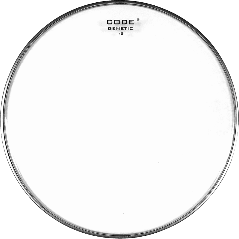 Peau De Timbre Transparente 14" CODE Genetic Snare Side 5 Mil - Macca Music