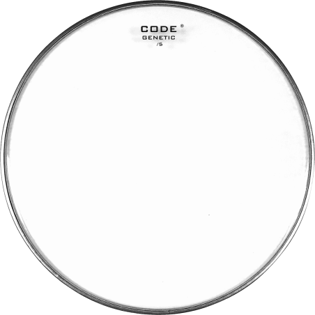 Peau De Timbre Transparente 14" CODE Genetic Snare Side 5 Mil - Macca Music