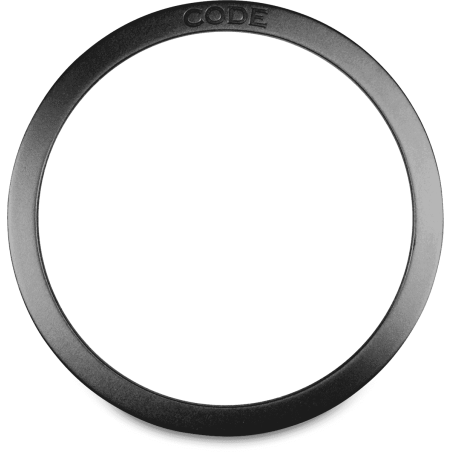 Anneau De Renfort Pour Percage De Peau CODE Port Hole 5 Black - Macca Music