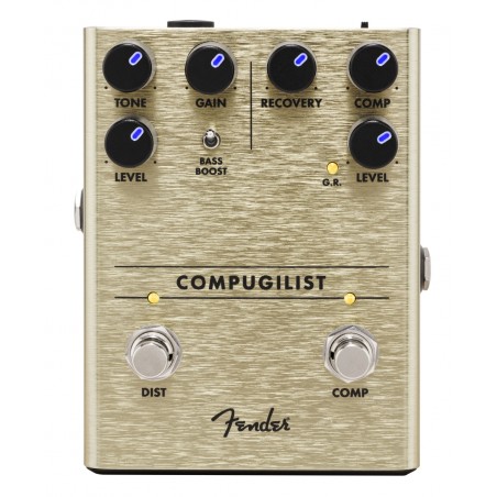 Pédale effet guitare compresseur/distorsion FENDER COMPUGILIST