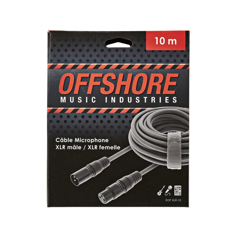 XLR-10 CÂBLE MICRO OFFSHORE XLR/XLR 10