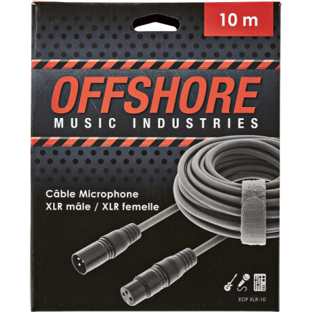 XLR-10 CÂBLE MICRO OFFSHORE XLR/XLR 10