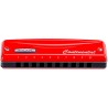 Harmonica diatonique VOX Continental C Red - Macca Music