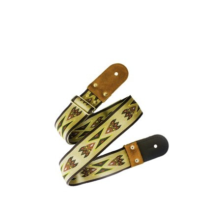 Sangle KIDAM K5202IN Guitare Motifs Indio - Macca Music