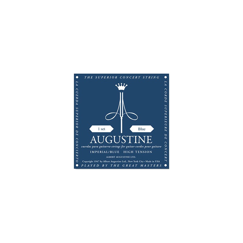 Cordes Pour Guitare Classique AUGUSTINE Imperial Blue - Macca Music