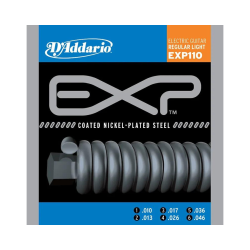 Cordes Pour Guitare Electrique D'ADDARIO EXP100 - Macca Music
