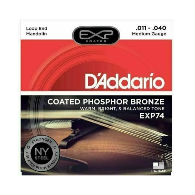 Cordes Pour Mandoline D'ADDARIO EXP74 - Macca Music