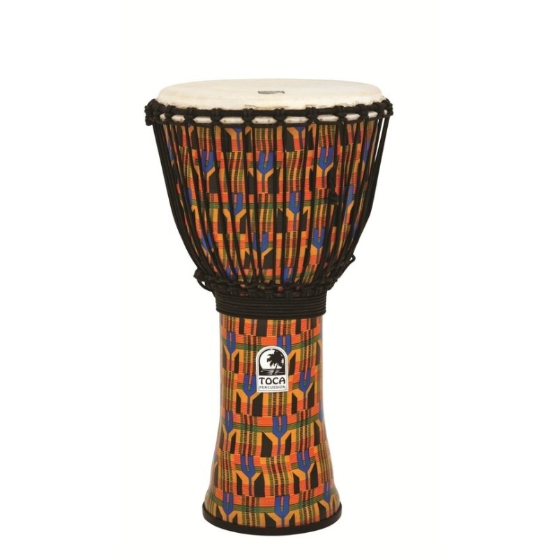 Toca Djembe 12" Kente Cloth - Macca Music