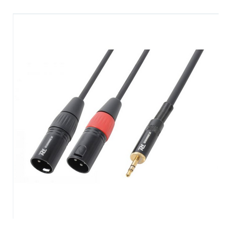 Câble 2x XLR/ Minijack Stéréo PD CONNEX - Macca Music