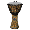 Djembe LIBERTY 10" Serie Rope Tuned Abstract Kente - Macca Music