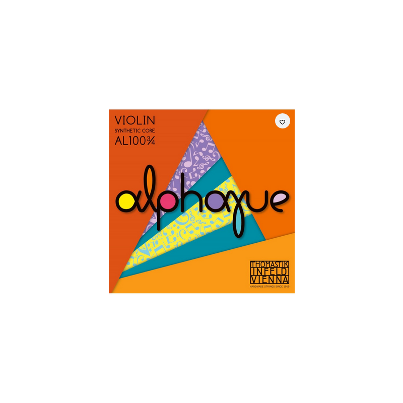 Jeu de Cordes Violon 3/4 ALPHAGUE - Macca Music