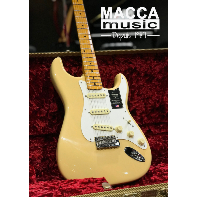 Fender Guitare Electrique American Vintage II 57 Stratocaster MN VBL - Macca Music