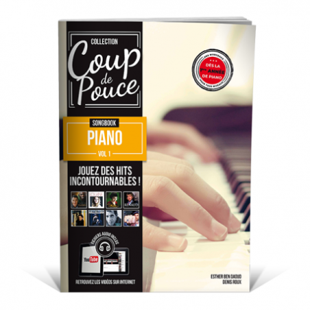 Librairie Musicale COUP DE POUCE Piano Songbook Volume 1 - Macca Music