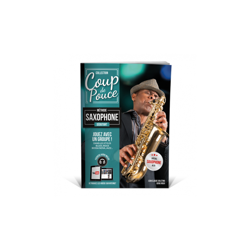Librairie Musicale COUP DE POUCE Saxophone Débutant Volume 1 - Macca Music
