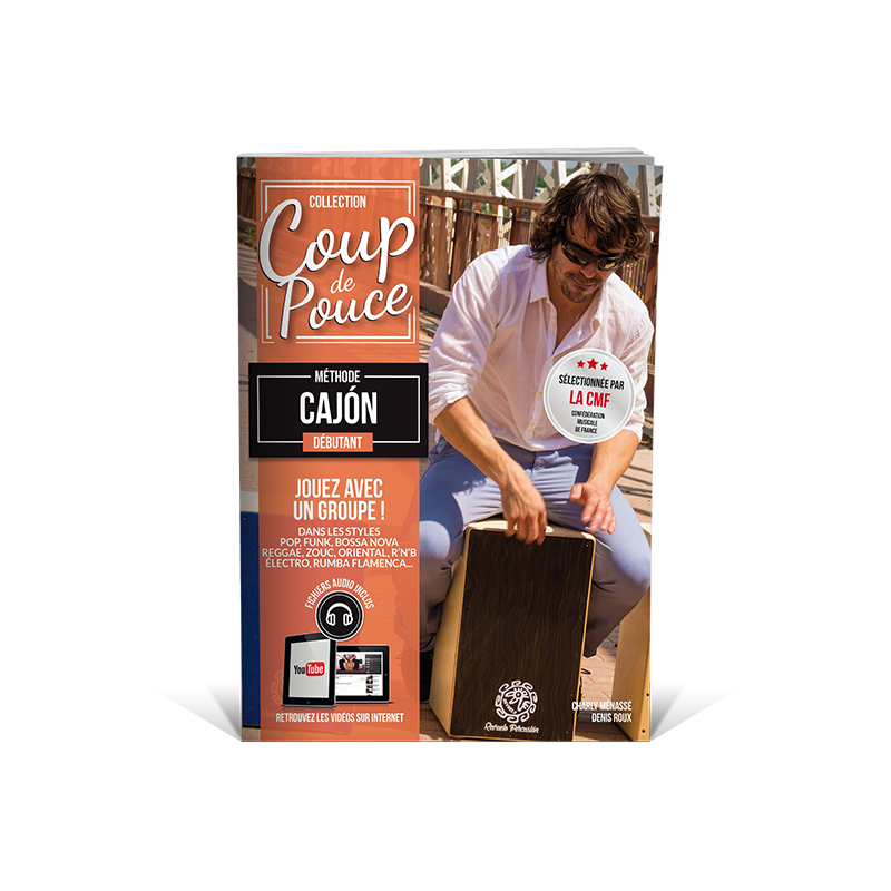 Librairie Musicale COUP DE POUCE Cajon Débutant - Macca Music