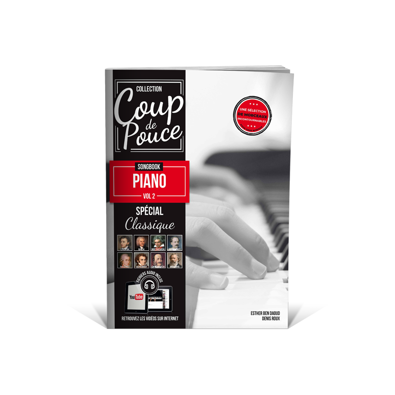 Librairie Musicale COUP DE POUCE Songbook Piano Vol2 - Macca Music