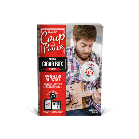 Librairie Musicale COUP DE POUCE Cigar Box Débutant - Macca Music
