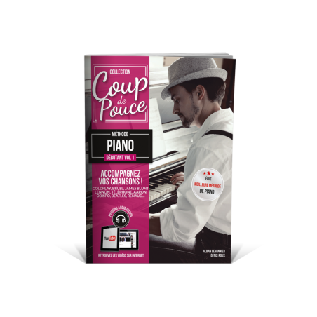 Librairie Musicale COUP DE POUCE Piano Débutant Vol1 - Macca Music
