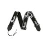 Sangle Pour Guitare Et Basse FENDER White Logo Strap - Macca Music