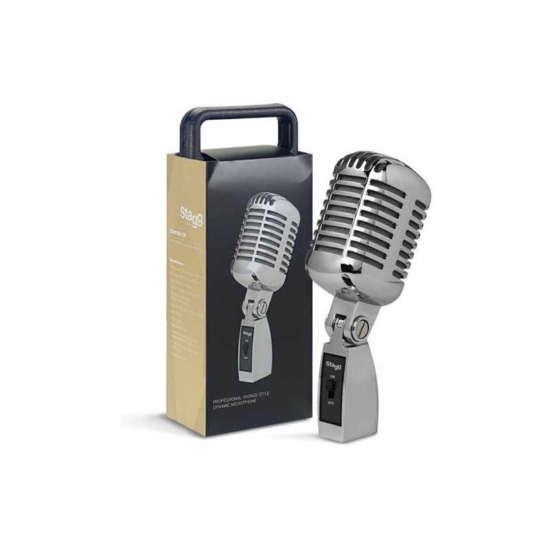 Microphone Dynamique Cardioïde STAGG SDM100 - Macca Music