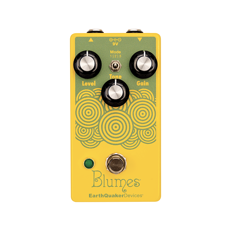 Pedale d Effet EARTHQUAKER Bass Overdrive Blumes - Macca Music