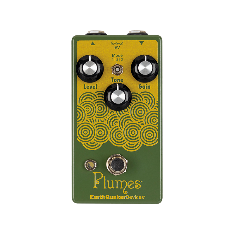 Pedale d'Effet EARTHQUAKER Overdrive Plumes - Macca Music