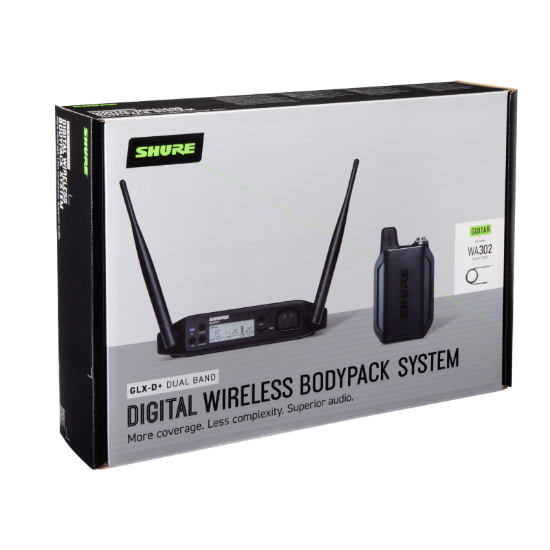 Systeme HF SHURE GLXD14 + EZ4 - Macca Music