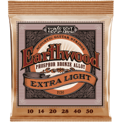 ERNIE BALL EARTHWOOD PHOSPHORE BRONZE  EXTRA LIGHT 10-50