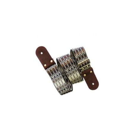 Sangle Pour Guitare KIDAM K5203RA Motifs Rouge - Macca Music