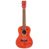 Ukulele Taille Concert CORDOBA 15CFM Rose Red - Macca Music