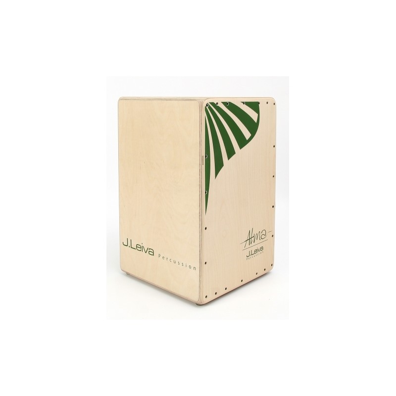 J. LEIVA CAJON ALMA GREEN OILED & WAXED- Macca Music -