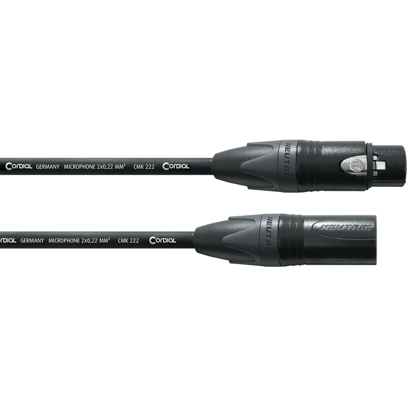 Câble XLR Micro NEUTRIK CPM3FM - Macca Music
