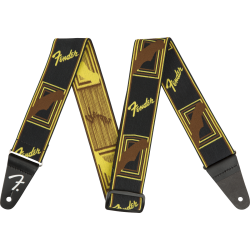 FENDER WEIGHLESS MONO STRAP BYB