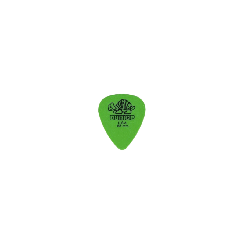 Mediator DUNLOP Tortex 0.88 Green - Macca Music